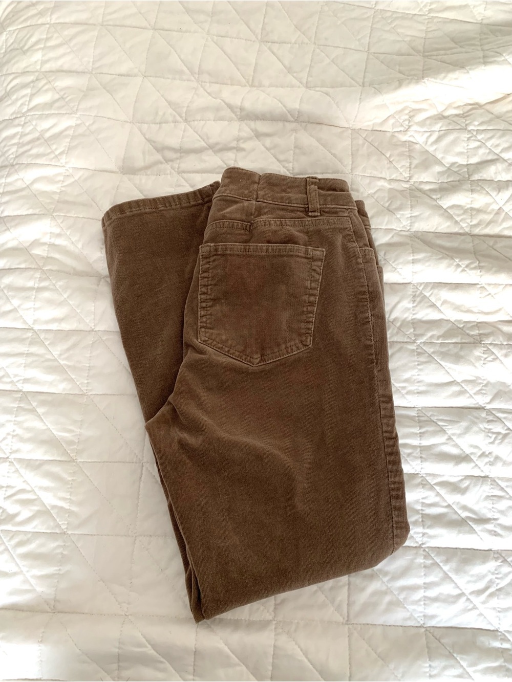 Soft Fawn Colored Corduroy Pants
